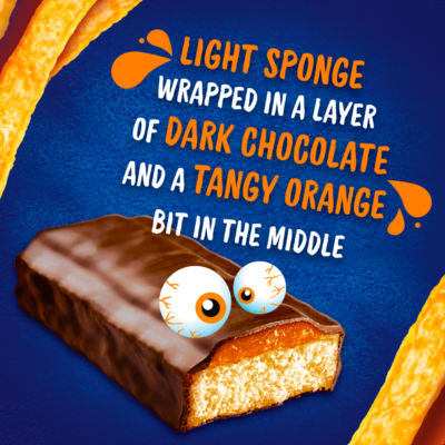 McVitie's Jaffaween orange cake bar multipack 122g (British brand)