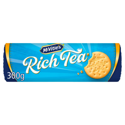 ASDA McVitie's Rich Tea Classic Sweet Biscuits 300g- Buy online at McGrocer