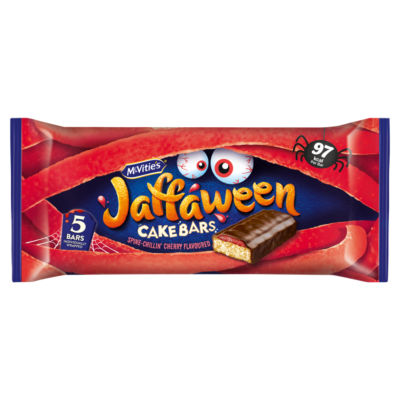 McVitie's Jaffaween Cherry Cake Bars multipack 122g, UK version