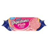 McVitie's Limited Edition Digestive Pink Raspberry & Cream Flavour 232g