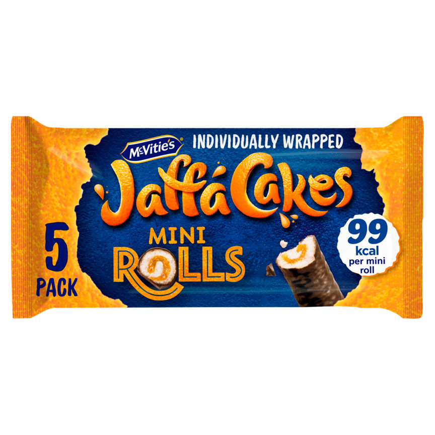 McVitie's Jaffa Cakes Zesty Orangey Mini Rolls GOODS ASDA   