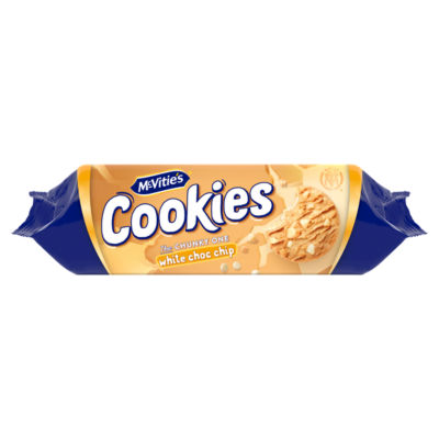 McVitie's white chocolate chip cookies chunky 150g - British product