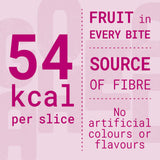 Go Ahead Raspberry fruit bars, UK version