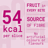 Go Ahead Raspberry fruit bars, UK version