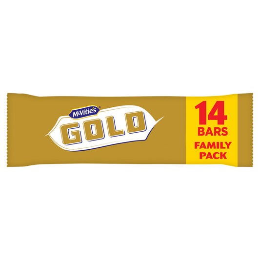 McVitie's Gold Caramel Biscuit Bars Multipack 14x18.3g, 256g GOODS ASDA   