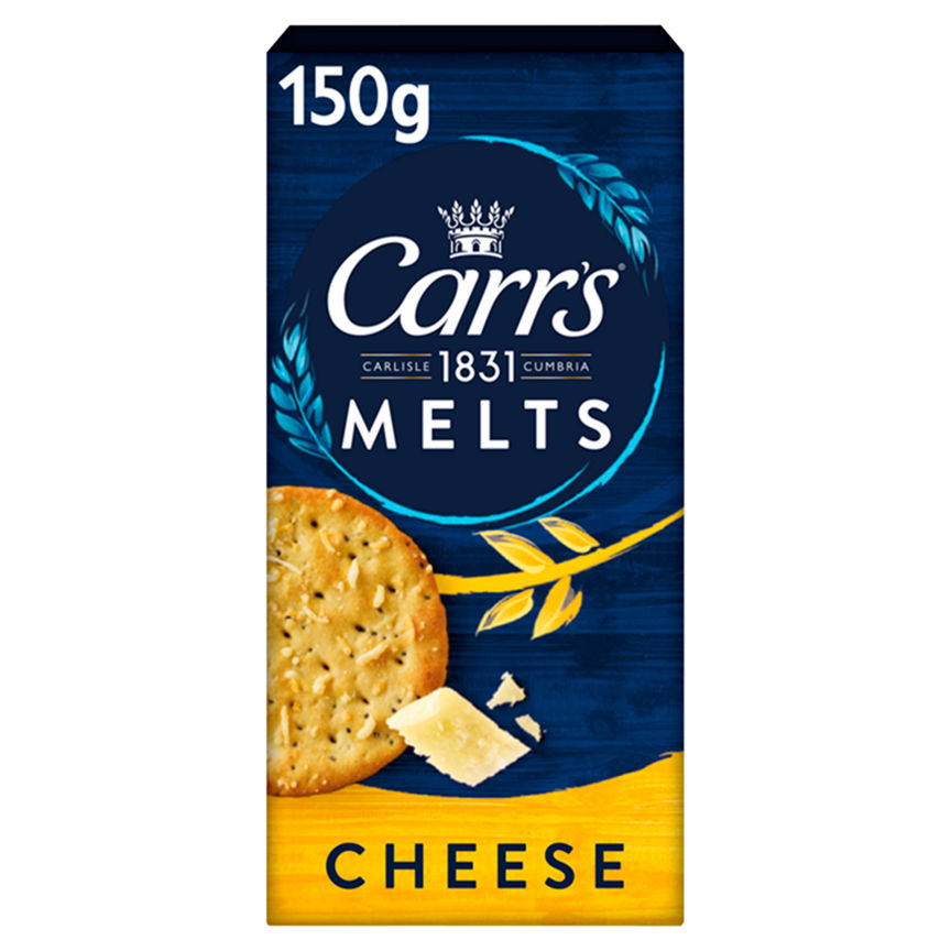 Carr's Melts Cheese Crackers 150g GOODS ASDA   