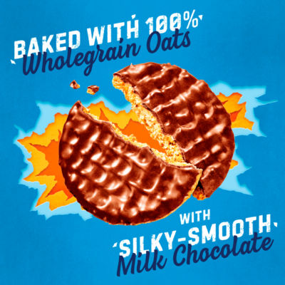 McVitie's milk chocolate hobnobs biscuits 262g, UK version
