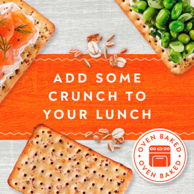 Jacob's Knäckebrot Mixed Grain Crackers 5 x 30g, 190g