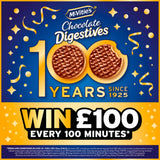 McVitie's 5 Digestive Slices Topped with Milk Chocolate