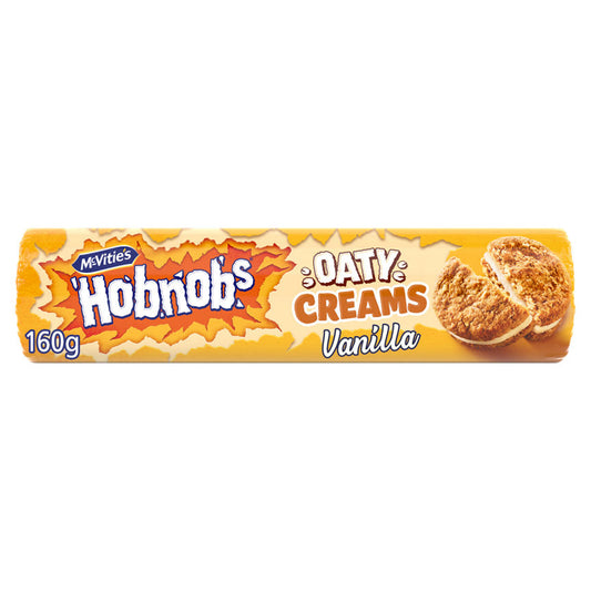 McVitie's Hobnobs Vanilla Creams Biscuits 160g GOODS ASDA   