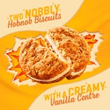 McVitie's Hobnobs Vanilla Creams biscuits 160g, imported from the UK