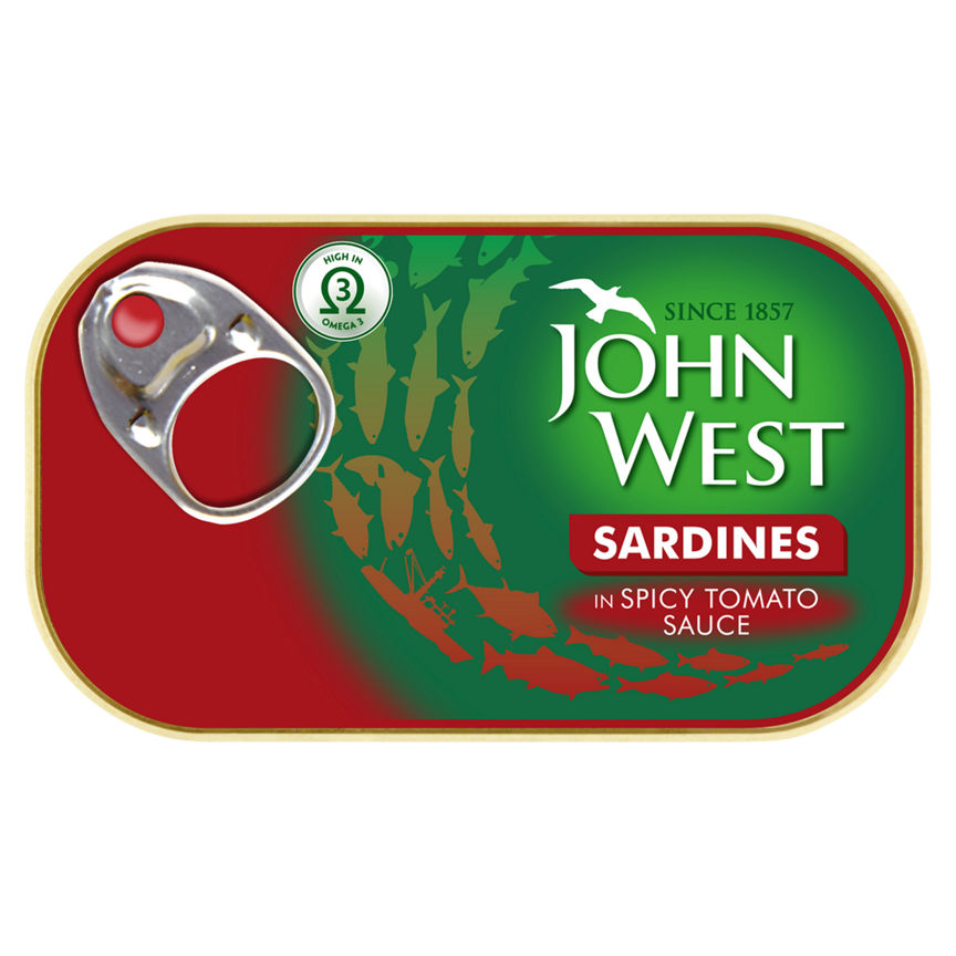 John West Sardines in Spicy Tomato Sauce GOODS ASDA   