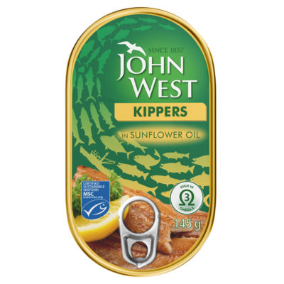 John West kippers in sunflower oil 145g - British product