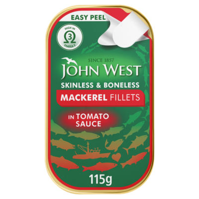 John West Makrelenfilets in Tomatensauce 115g