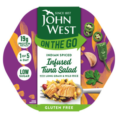 John West On The Go Indisch gewürzter Thunfischsalat