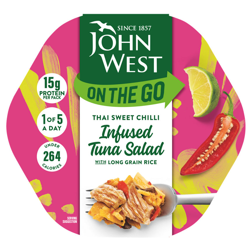 John West On the Go Thai Sweet Chilli Infused Tuna Salad