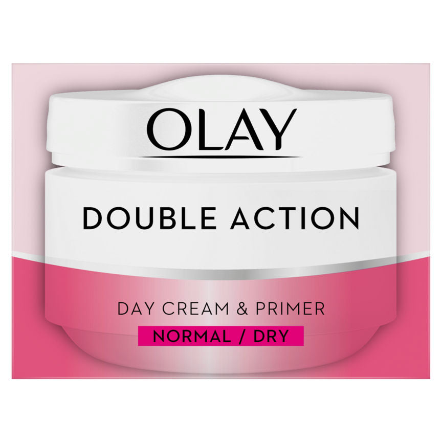 Olay Double Action Moisturiser Day Cream & Primer GOODS ASDA   