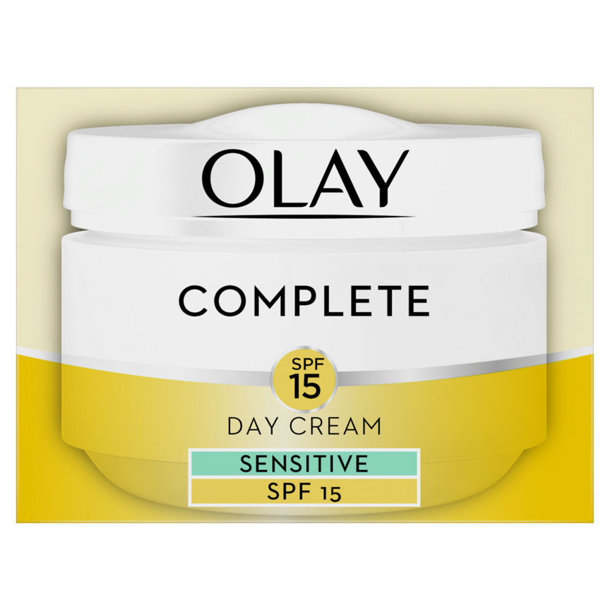 Olay Complete Care Sensitive Moisturiser Day Cream SPF 15 GOODS ASDA   