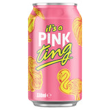 Ting pink grapefruit soft drink 330ml, imported from the UK