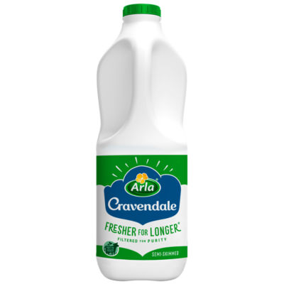 Cravendale Filtered Fresh Semi Skimmed Milk Fresher for Longer