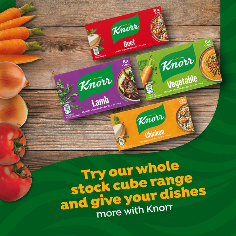 Knorr Lamb Stock Cubes 8x 10g, UK version