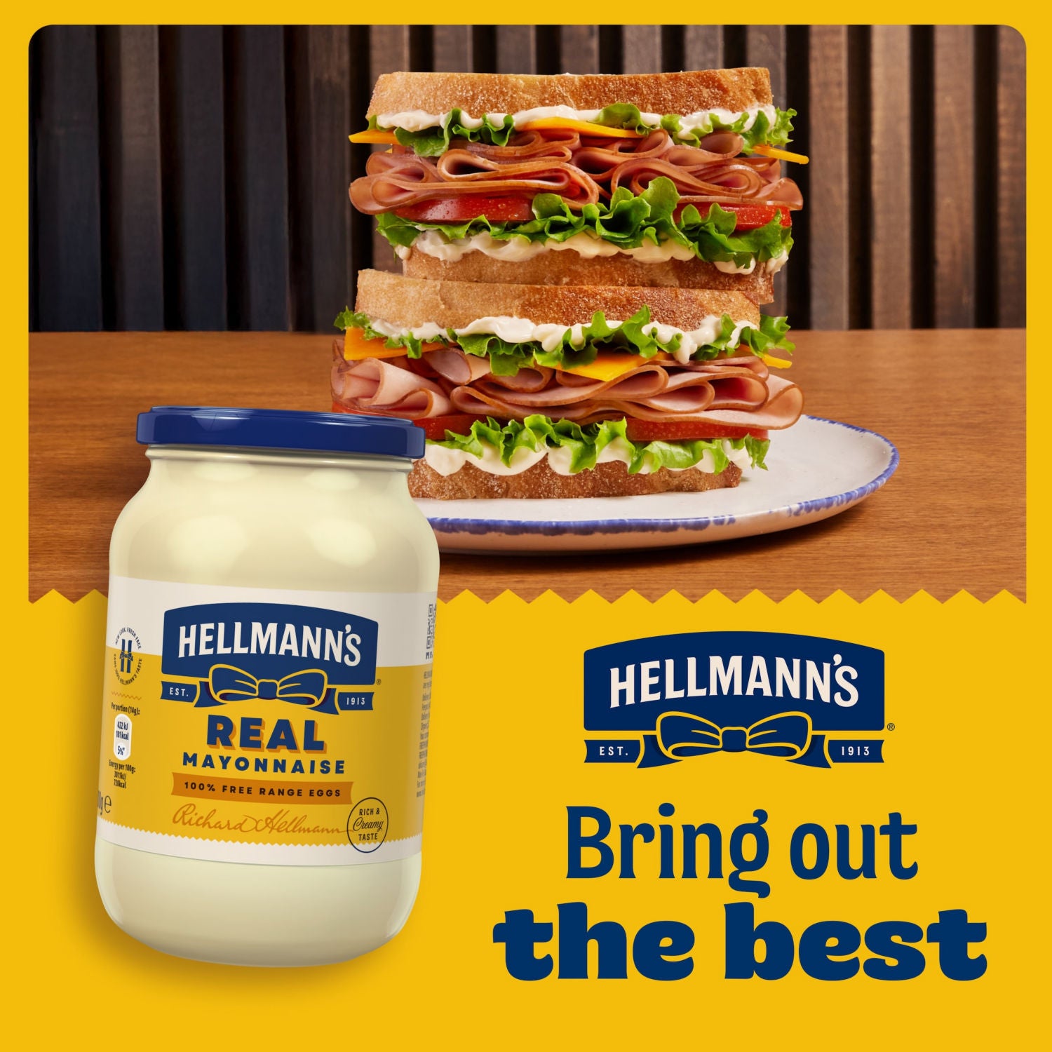 Hellmann's Real Mayonnaise Original 600g, UK version