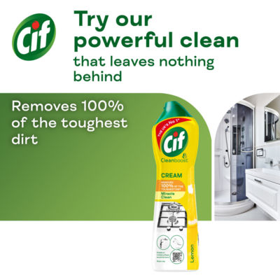Cif Lemon Cream Cleaner 500 ml - British product