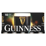Guinness Draught stout beer 10x440ml cans, UK version