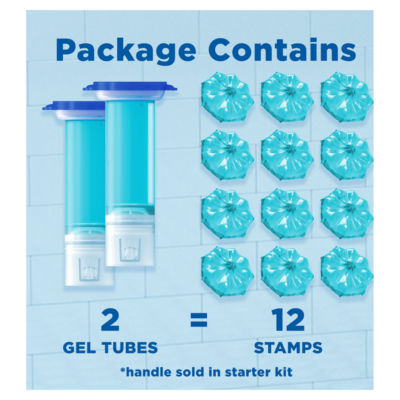 Duck toilet fresh disc refills Marine Duo 2x36ml - British product