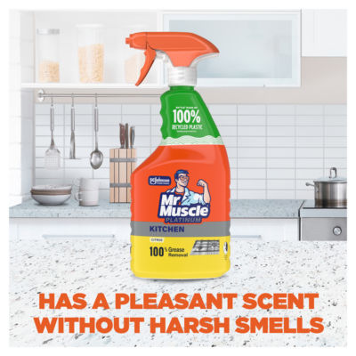 Mr Muscle Platinum Window & Glass Cleaner 750ml, imported from the UK