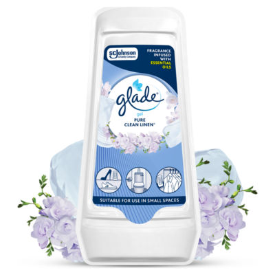 Glade Solid Gel Clean Linen Air Freshener