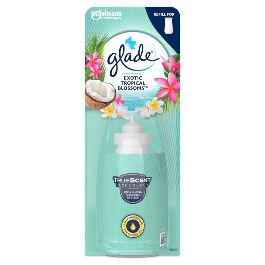 Glade Sense & Spray Refill Tropical Blossoms Air Freshener - 1 Refill