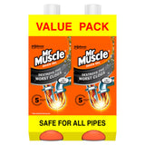 Mr Muscle Drain Gel Twin Pack