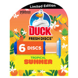 Duck Fresh Disc Holder Tropical Summer 1 Holder + 6 Discs GOODS ASDA   