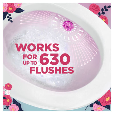 Duck Fresh Discs First Kiss Flowers toilet cleaner refills, UK version
