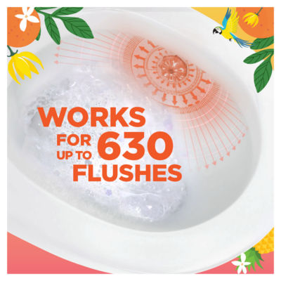 Duck Fresh Discs Tropical Summer toilet cleaner twin refill, UK version