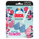 Duck Active Clean Toilet Rim Block First Kiss Flowers GOODS ASDA   