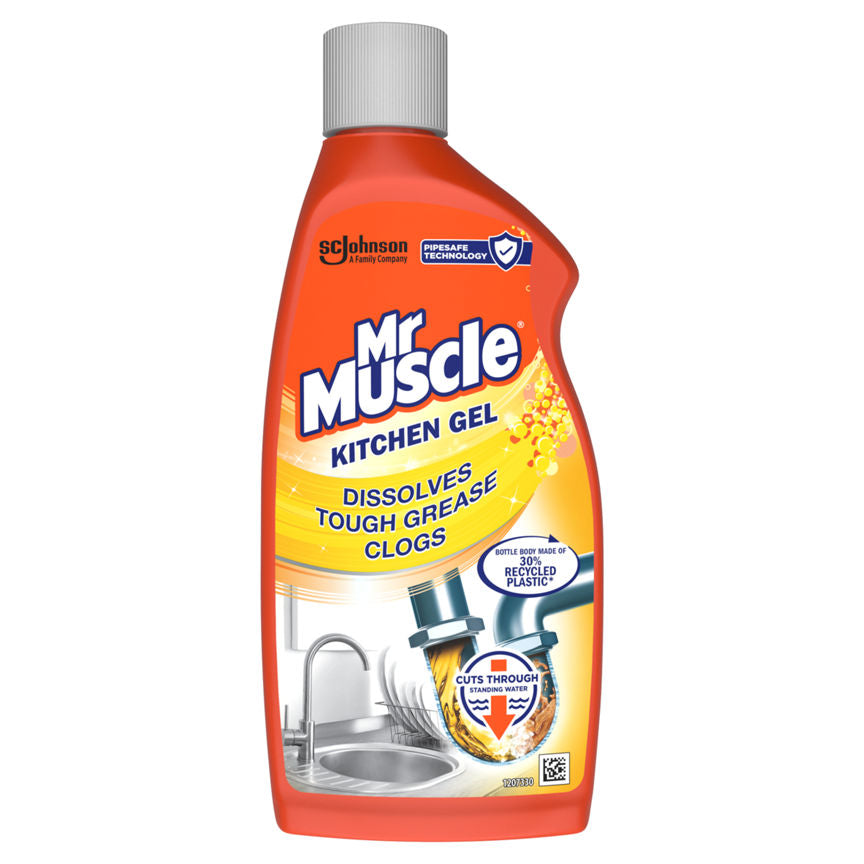 Mr Muscle Kitchen Drain Unblocker Gel GOODS ASDA   