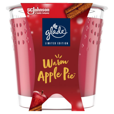 Glade Warm Apple Pie small candle 129g - British product