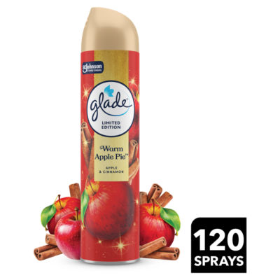 Glade air freshener Warm Apple Pie 300ml, imported from the UK