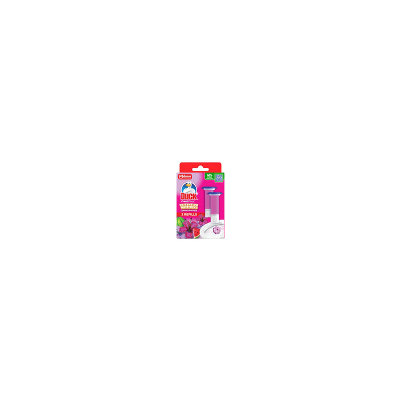 Duck Fresh Discs Watermelon Whirlwind toilet gel refill, imported from the UK