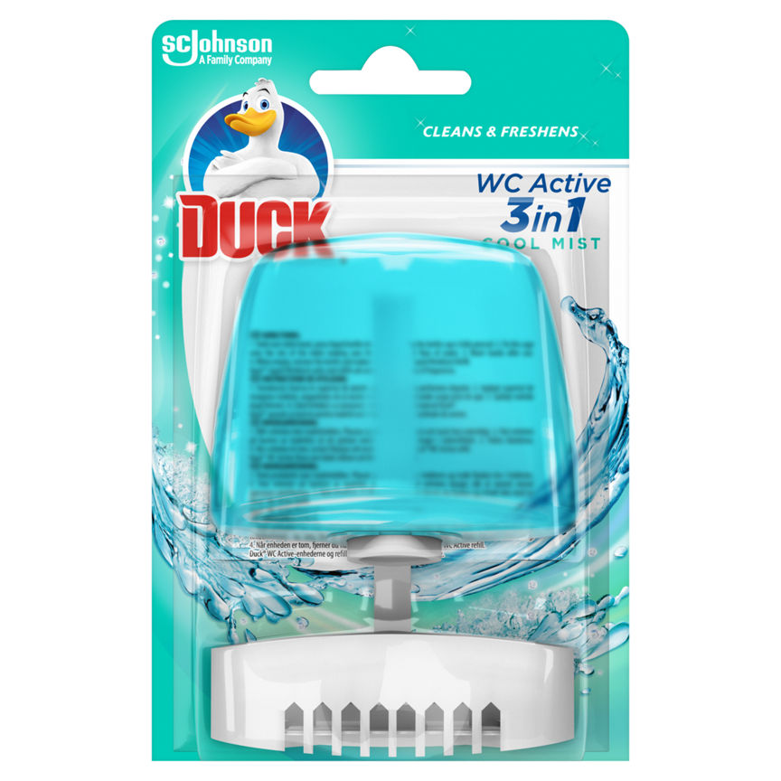 Duck Active Toilet Liquid Rimblock Cool Mist GOODS ASDA   