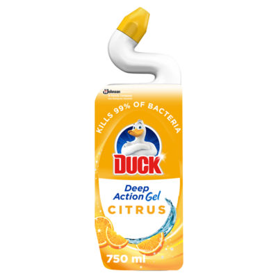 Duck Toilet Deep Action Gel Liquid Cleaner Citrus 750ml