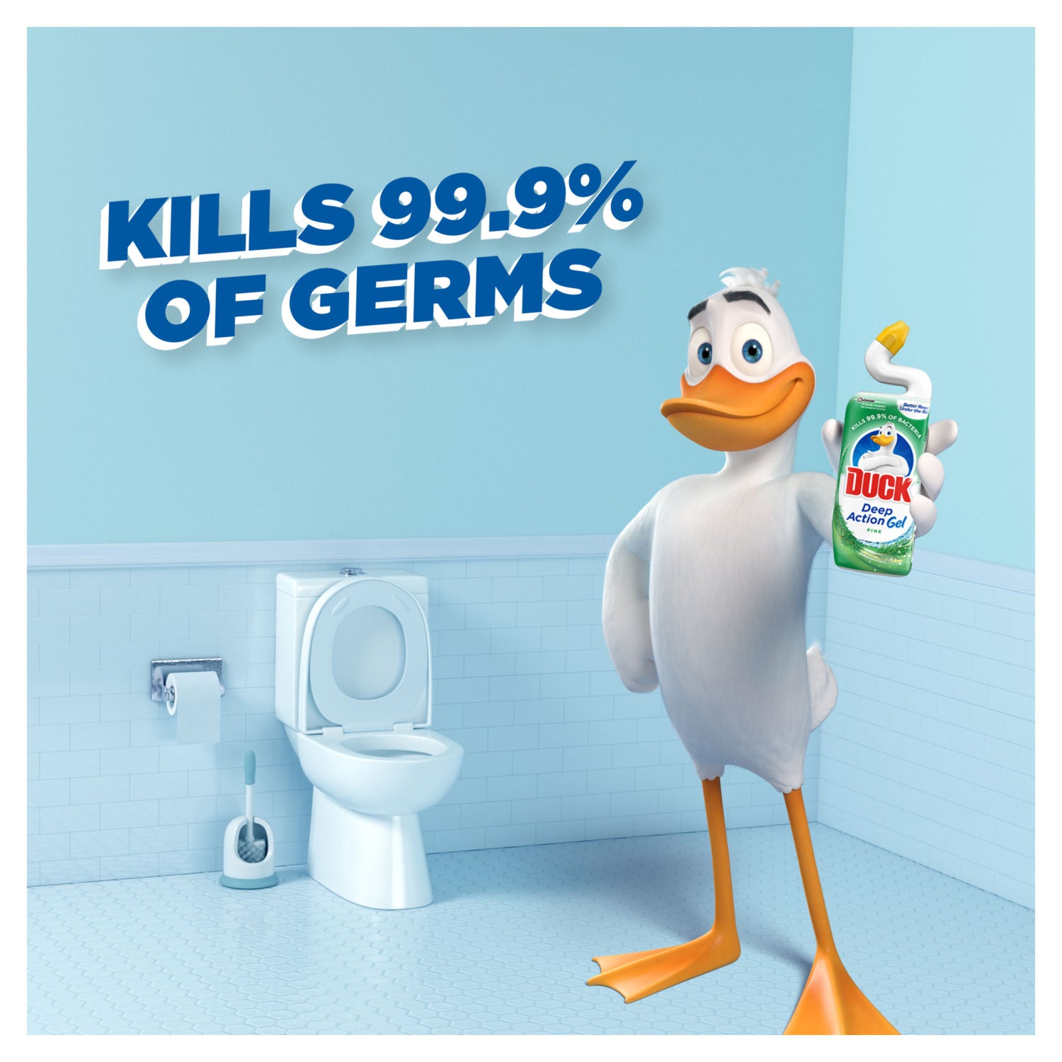 Duck pine toilet cleaner liquid 750ml - British product