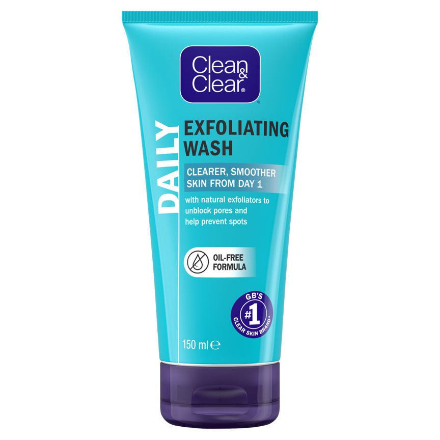 Clean & Clear Exfoliating Daily Facial Wash GOODS ASDA   