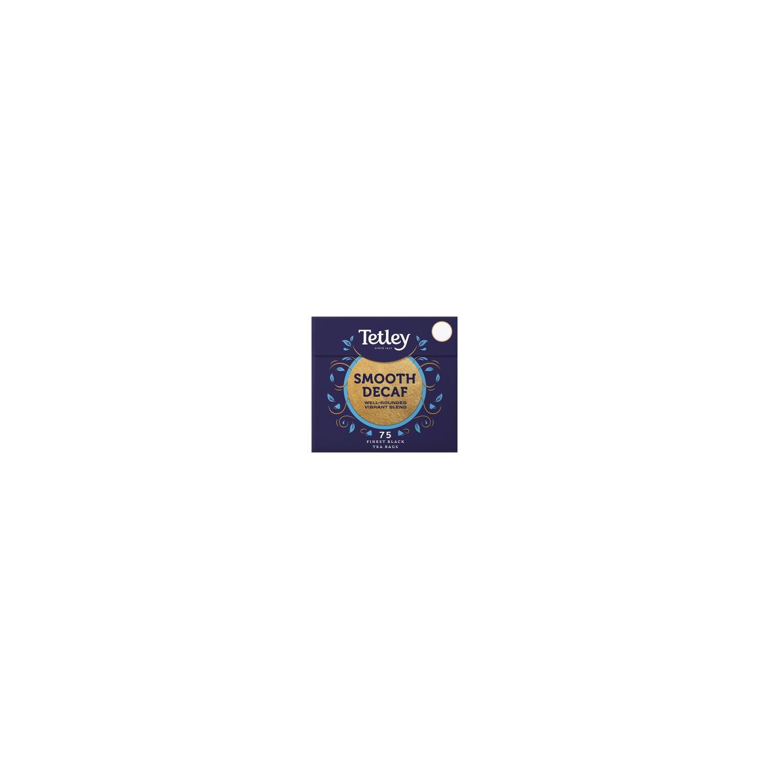 Tetley finest smooth decaf black tea bags 237g, UK version