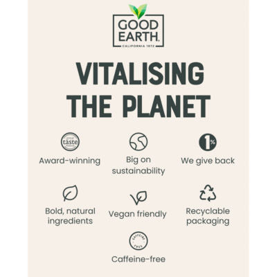 Good Earth Turmeric Lemon herbal tea bags x 15, UK version