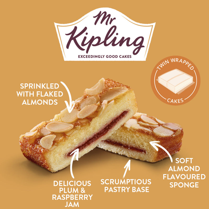 Mr Kipling Almond Slices 6s, UK version