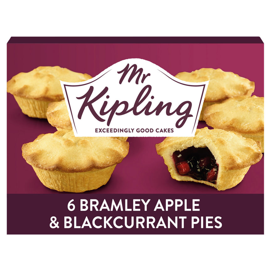 Mr Kipling Apple & Blackcurrant Pies