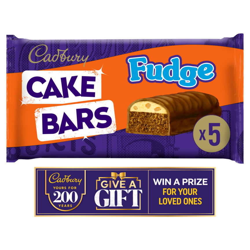 Cadbury Fudge Chocolate Cake Bars GOODS ASDA   